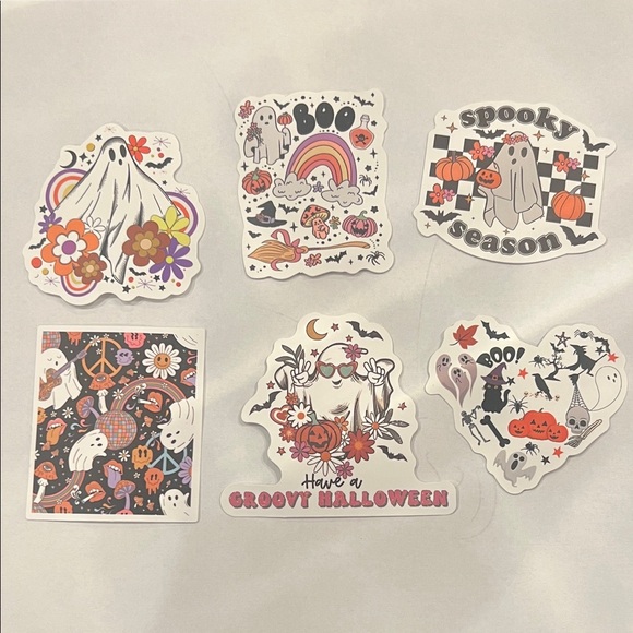 Other - Halloween Ghost Sticker Set
